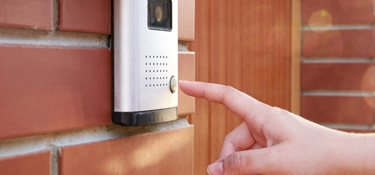 apartment door buzzer installation in Atherton