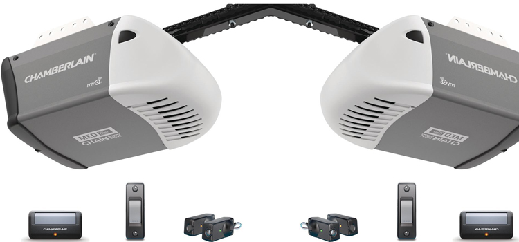 chamberlain garage door openers in Atherton