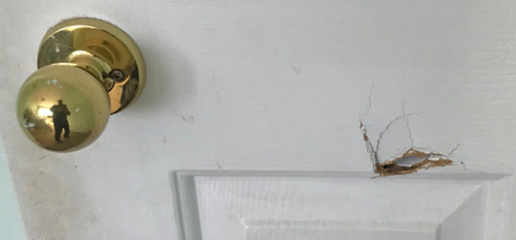 interior door hole repair Atherton